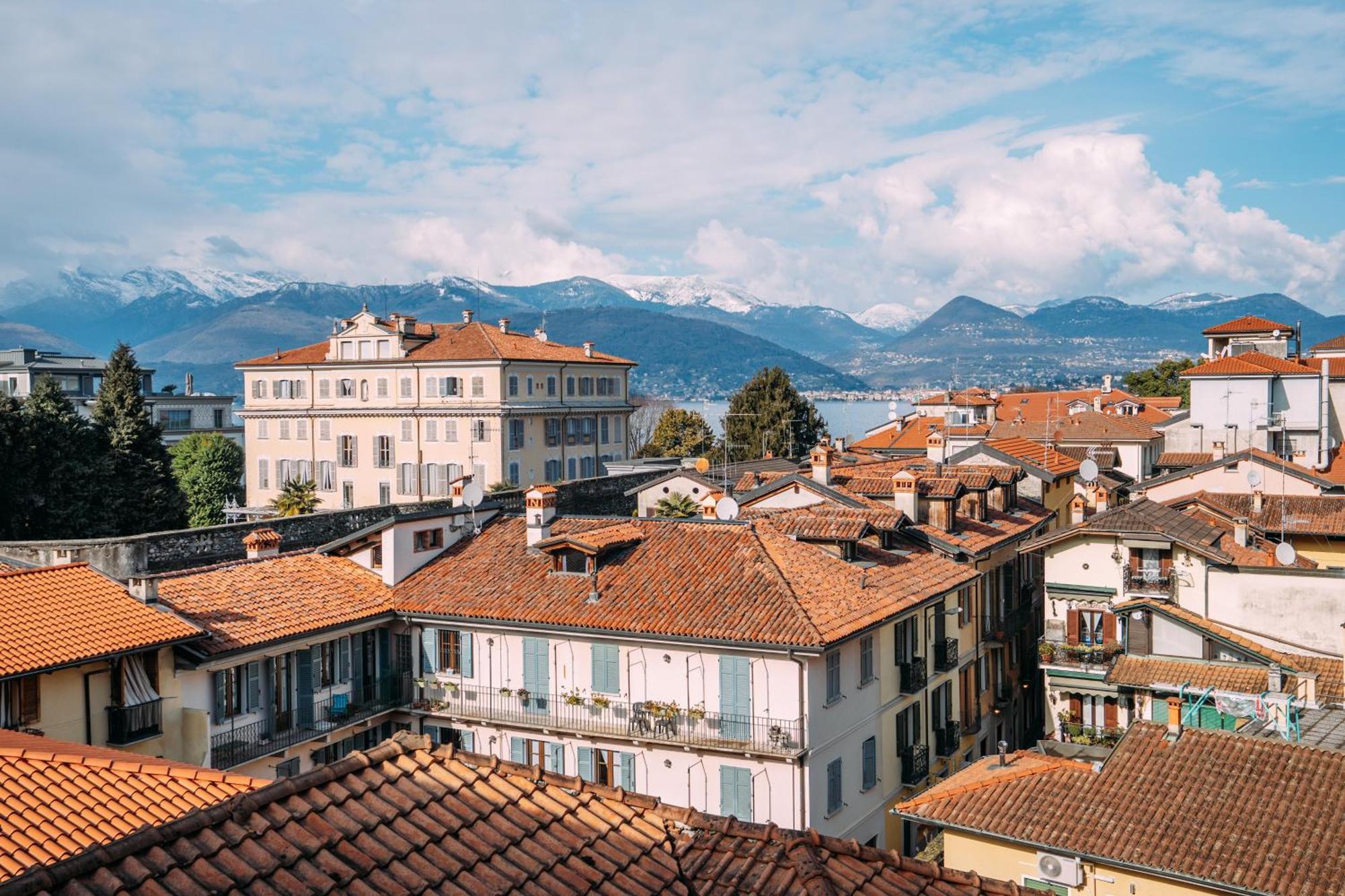 Family Apartment Vista Lago Stresa Extérieur photo